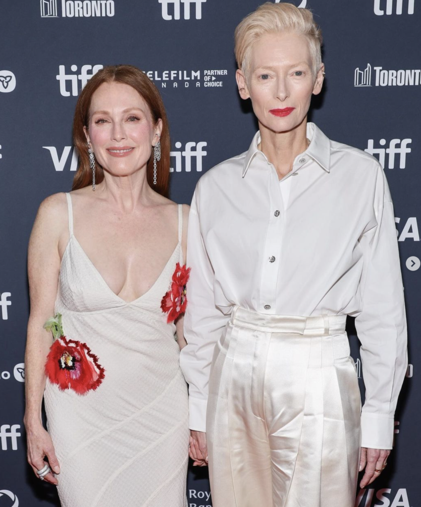 Toronto Film Festival , Instagram Toronto film festival 2024, Julianne Moore, Tilda Swinton